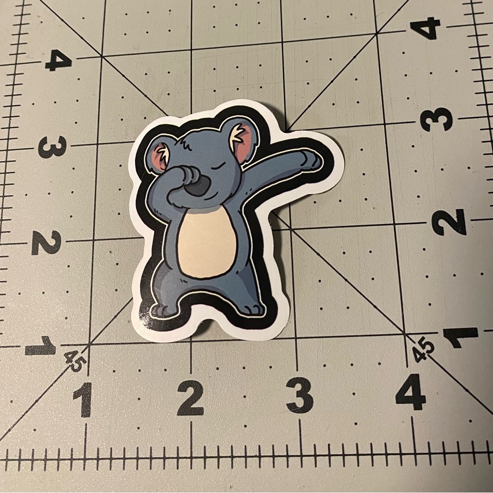 🌈20/$12🌈 Cute Dancing Koala Sticker - Picture 2 of 3